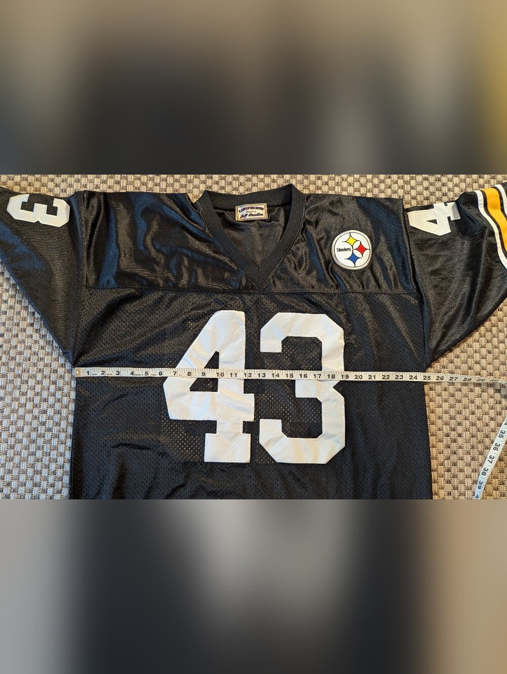 Polamalu Players of the Century NFL Pittsburgh Steelers Jersey #43 Size 2XL 54 - Picture 8 of 9